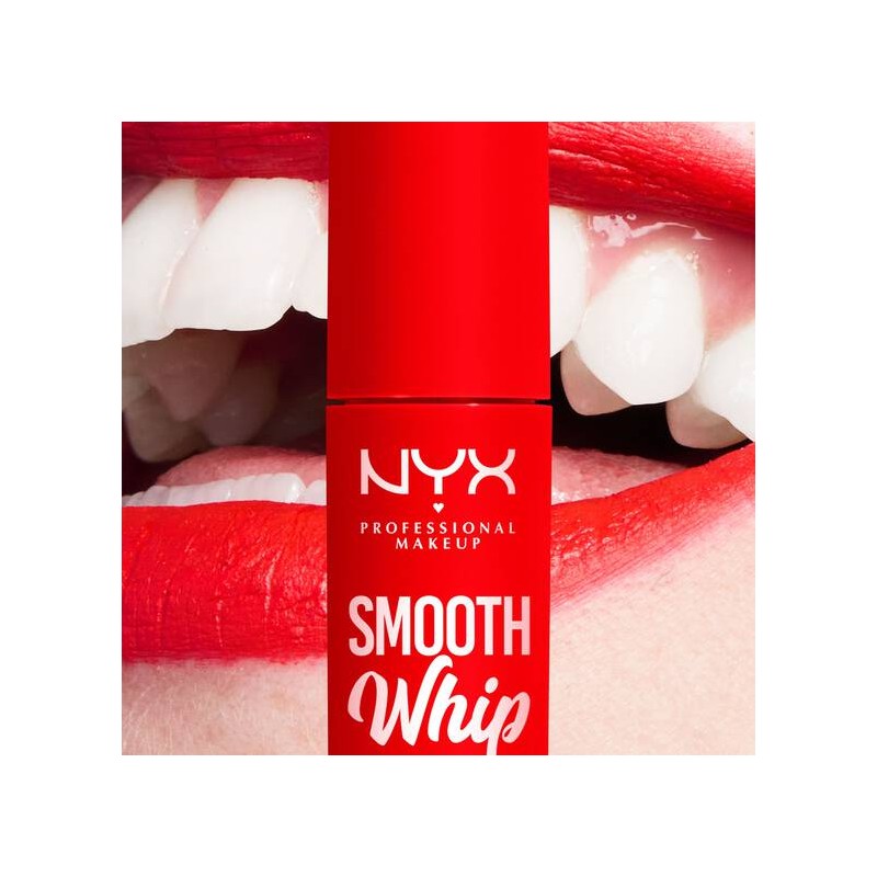 Nyx Professional Makeup Smooth Whip Rouge à Lèvres Liquide Mat Crémeux - Icing On Top