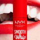 NYX Professional Makeup Smooth Whip أحمر شفاه سائل كريمي بملمس مات - Icing On Top