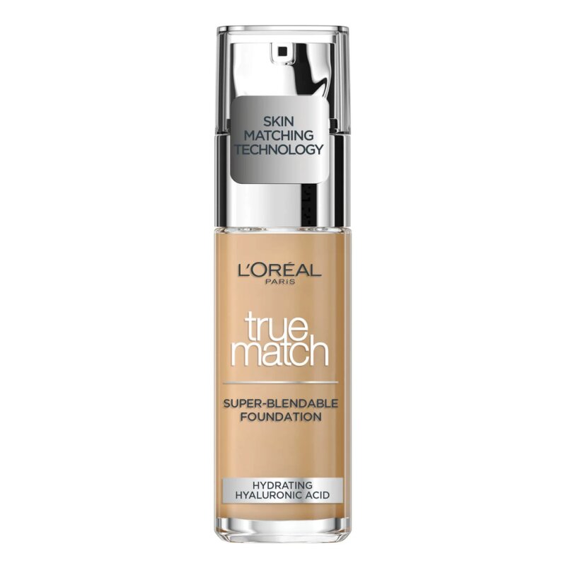 L'Oréal Paris True Match Fond de Teint Liquide - Peau Normale à Sèche - 30ml - 3n Beige Crème