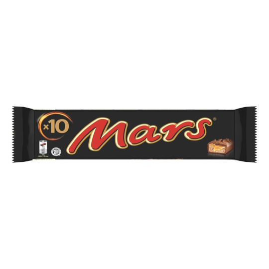 Mars Barres Chocolatées Chocolat et Caramel - 10x45g