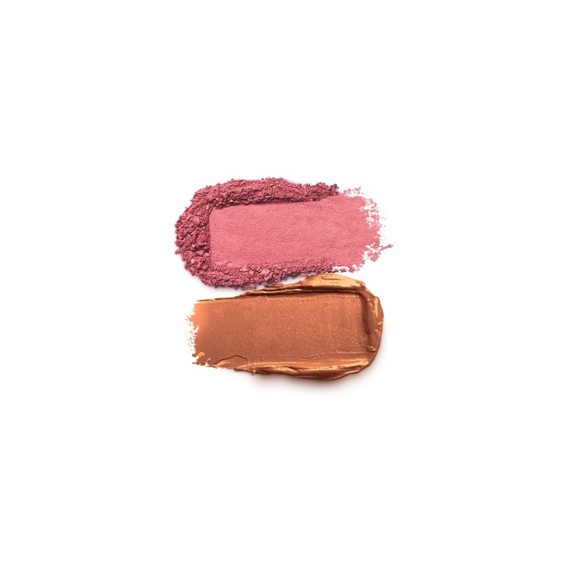 Kiko Milano Gloss Supreme Layering Duo Blush Matt&glow - Teint - 03 Your Mauve Jetsy