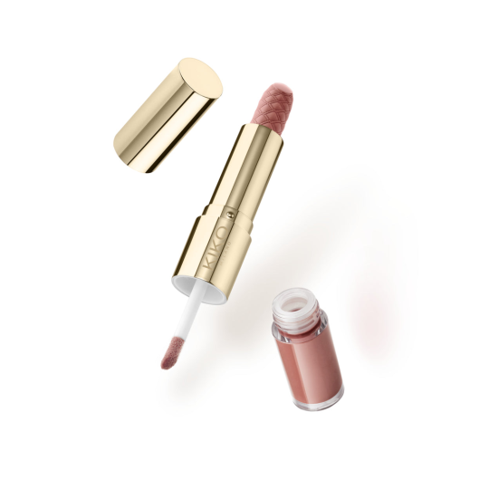 Kiko Milano Holiday Première Rouge à Lèvres Mat & Gloss Brillant - 01 Enchanting Nude