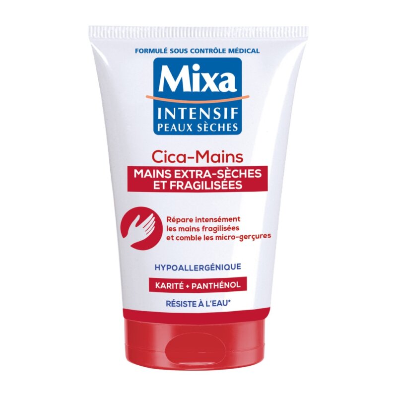 Mixa Cica Intense Repair Hand Cream Hypoallergenic - Dry To Very Dry Hands - 50ml