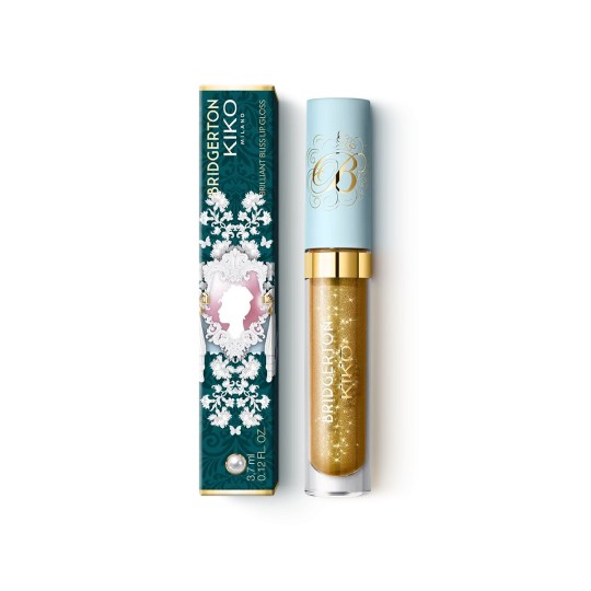 Kiko Bridgerton Brilliant Bliss Lip Gloss - Brillant à Lèvres - 01 Gildes Gaze