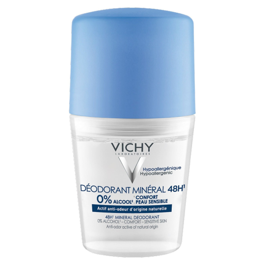 Vichy Laboratoires Déodorant Minéral Anti-Odeur Roll-On - 50ml