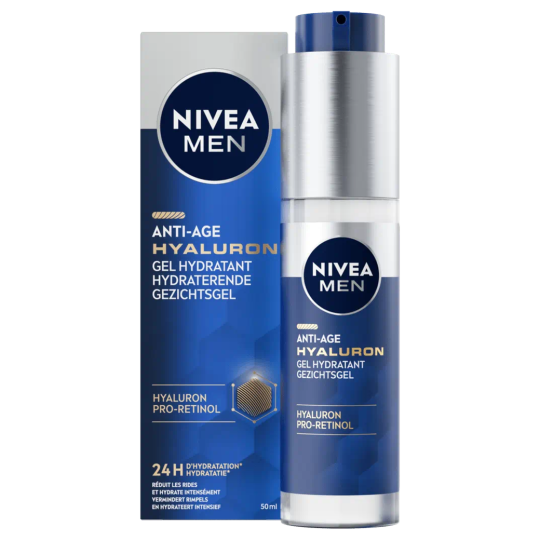 Nivea Men Active Age Gel Face Cream Anti-Wrinkle - For men'S Skin - 50ml
