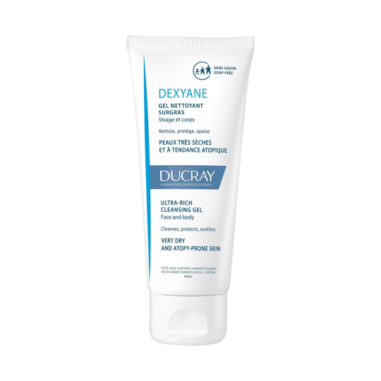 Ducray Dexyane Ultra-Rich Cleansing Gel - Dry & Atopic Skin - 100ml