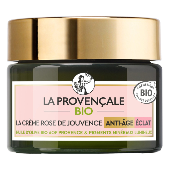 La Provençale Bio Rose de Jouvence Anti-Aging Face Cream Radiance - Mature Skin - 50ml