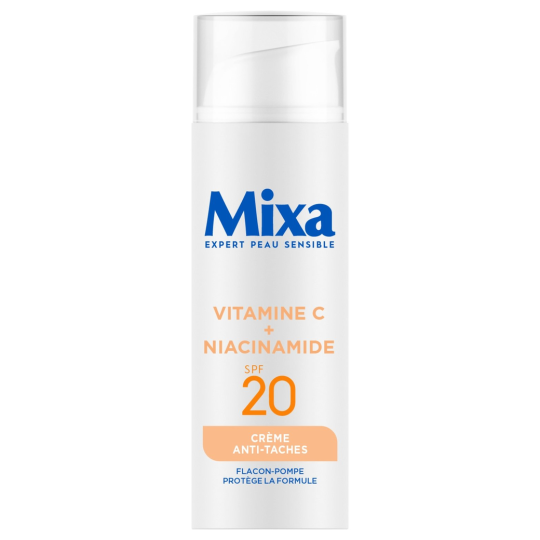 Mixa Anti-Spot Face Cream - Vitamin C And Niacinamide - Spf20 - 50ml