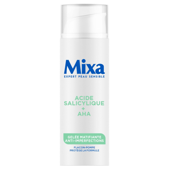 Mixa Soin Corps Gelée Matifiante Anti-Imperfections - Peau Grase - 50ml