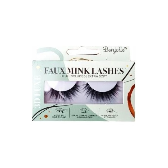 Bonjolie Luxe 3d False Eyelashes - Pack Of 1 Pair