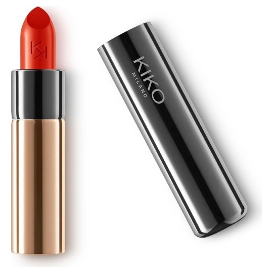 Kiko Milano Gossamer Emotion Creamy Lipstick - Intense Color - Papaya 117