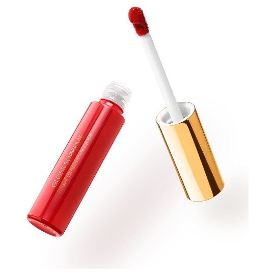 Kiko Milano Gloss Supreme Color Glaze Rouge à Lèvres Liquide - 05 Glassy Red