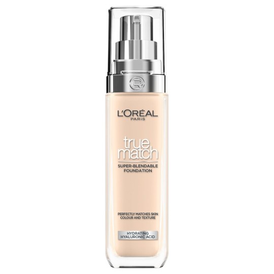 L'Oréal Paris True Match Fond de Teint Liquide - Peau Tous Types - 30ml - Cool Undertone 1r/1c