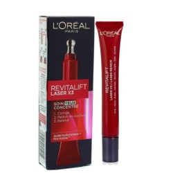 L'Oréal Paris Revitalift Laser X3 Soin Yeux Anti-Âge - Acide Hyaluronique - 15ml