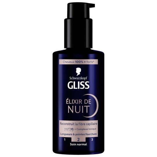 Schwarzkopf Gliss Hair Care Night Elixir Repair - Damaged Hair - 100ml
