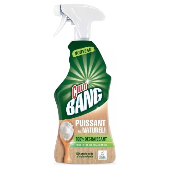 Cillit Bang Puissant au Naturel Bicarbonate Spray Nettoyant - 750ml