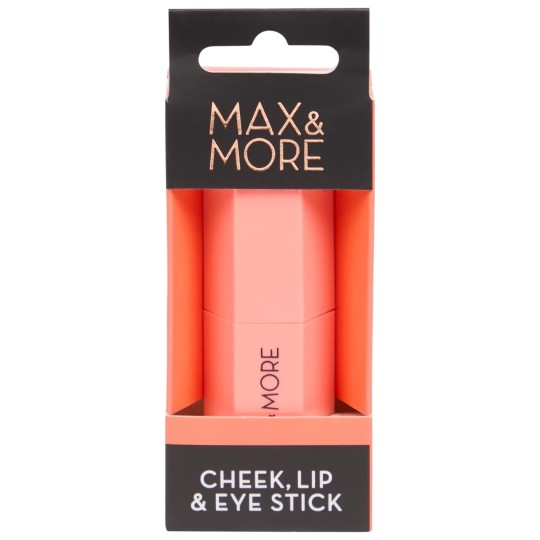 Max & More Blush Stick Multi-Usage - Orange - 7.5 G