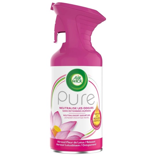 Airwick Pure Huiles Essentielles Spray Désodorisant Relaxant - 250ml
