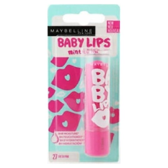 Maybelline New York Baby Lips Lip Balm - Fresh Pink Shade - 4.2g