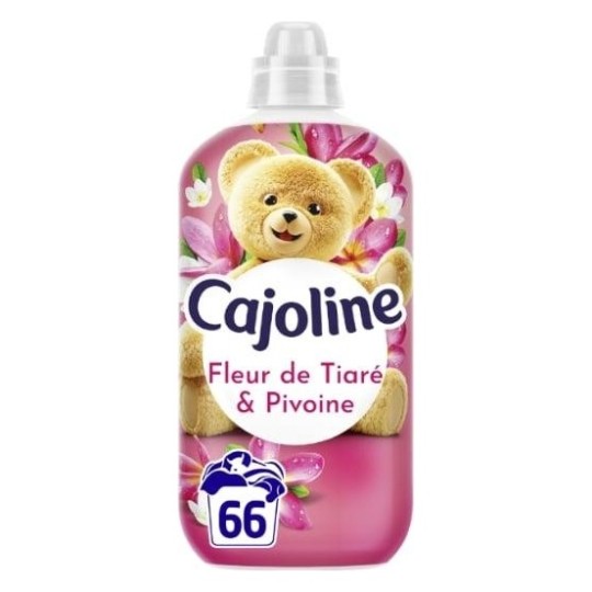 Cajoline Créations Adoucissant Liquide Concentré - Fleur de Tiaré & Pivoine - 1386ml