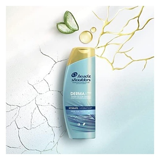 Head And Shoulders Dermaxpro Shampoing Antipelliculaire Hydratant - Cuir Chevelu Sec - 225ml