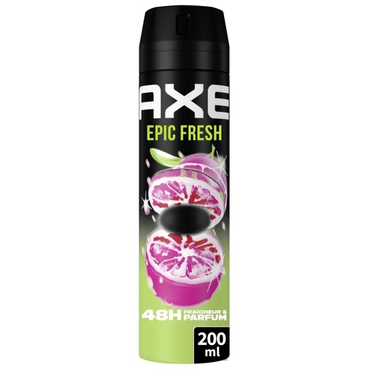 Axe Epic Fresh مزيل عرق للرجال بخاخ - حماية 48 ساعة - 200 مل