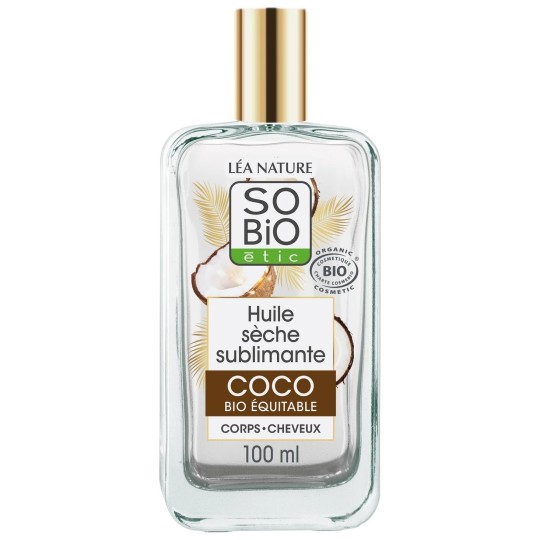So'Bio Etic Coco Bio Dry Oil For Body And Hair - 100ml