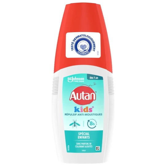 Autan Kids Spray Anti-Moustiques et Anti-Tiques - Enfant - 100ml