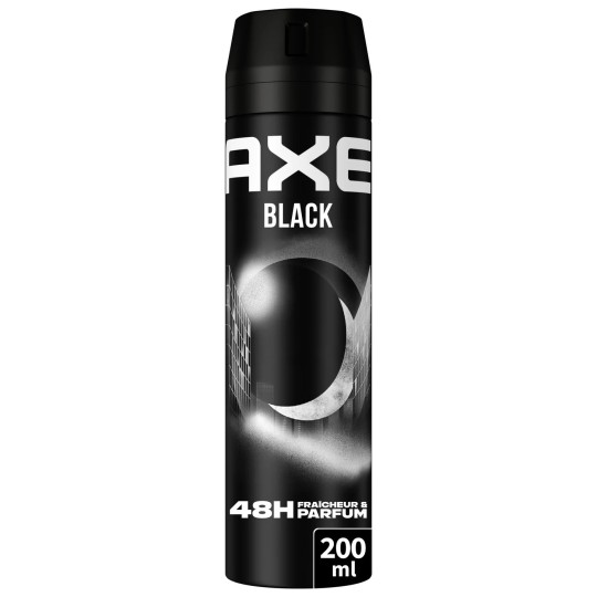 Axe Black Déodorant Spray Homme - Fraîcheur 48h - 200ml