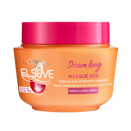 L'Oréal Paris Elseve Dream Long Masque Sos - Cheveux Longs Abîmés - 310ml