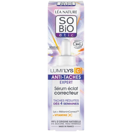 SO'BIO ETIC LUMI'LYS C سيروم وجه مضاد للبقع - 30 مل