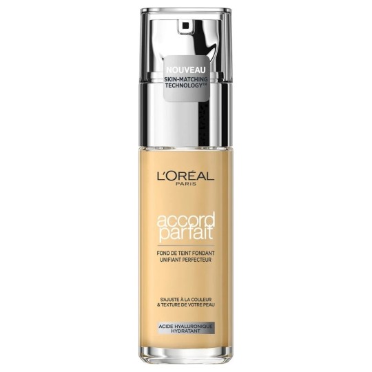 L'Oréal Paris Accord Parfait Fond de Teint Liquide Hydratant - 30ml - Ivoire Rose R1