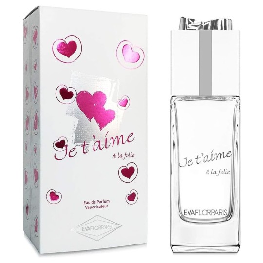 Evaflor Je t'Aime à la Folie Eau de Parfum Femme - 100ml