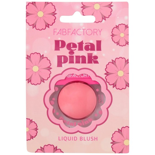 FAB Factory بلش سائل أو هايلايتر - 12 مل - Petal Pink