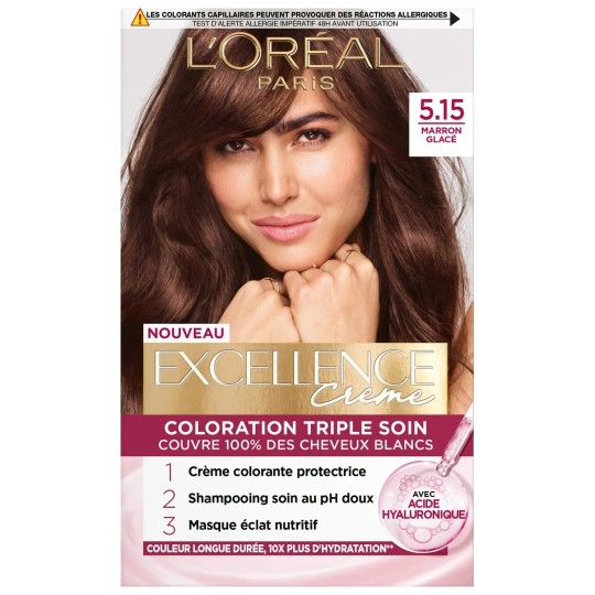 L'Oréal Paris Excellence Crème Permanent Hair Color - Frosted Brown 5.15