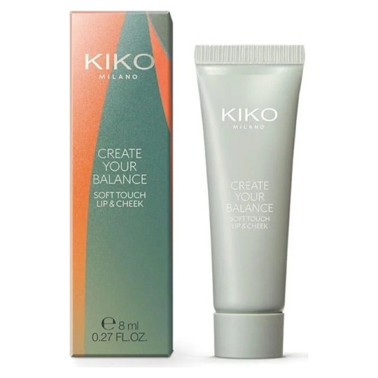 Kiko Milano Create Your Balance Soft Touch Lip & Cheek Cream Blush - Velvet Bliss 03
