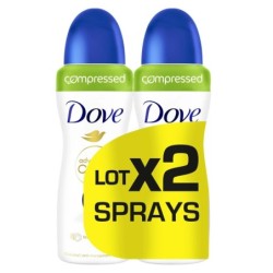 Dove Déodorants Compressés Advanced Care Original Lot de 2 Anti-Transpirant (2x100ml)