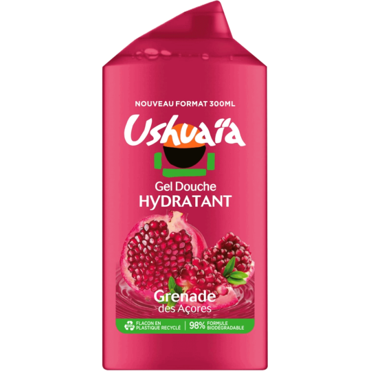 Ushuaïa Gel Douche Grenade - 300ml