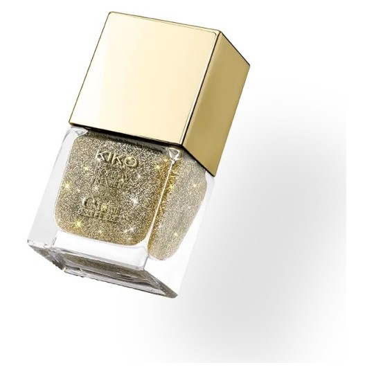 Kiko Milano Holiday Première Glittery Nail Lacquer Vernis à Ongles - Gold Infusion 03