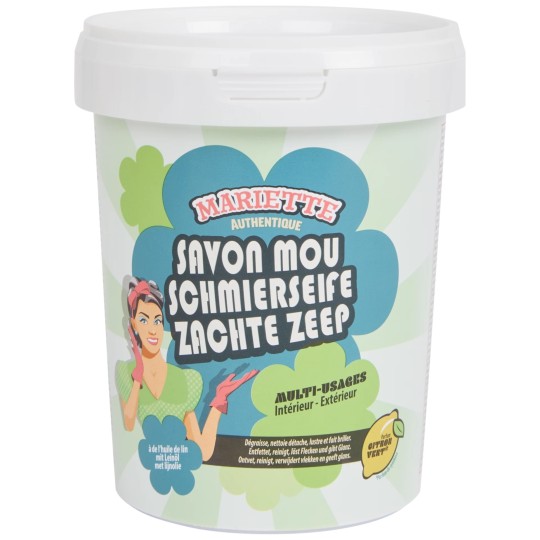 Mariette Savon Mou Délicat Multi-Usage - Citron - 1kg