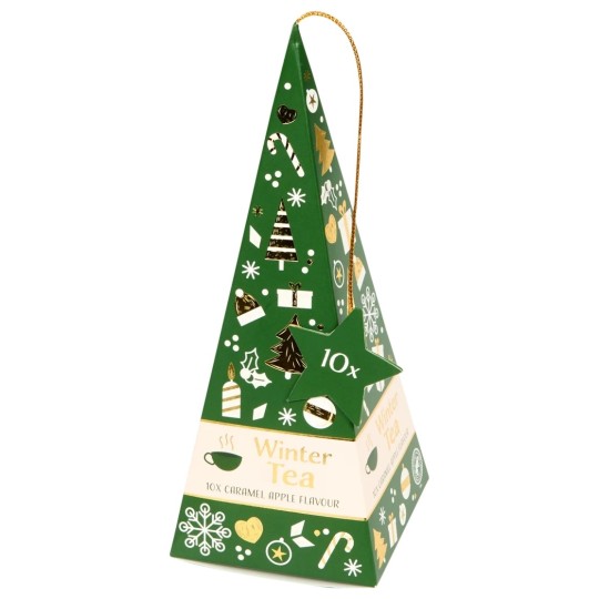 Pyramide à Thé - 10 Sachets Caramel Pomme - 15g