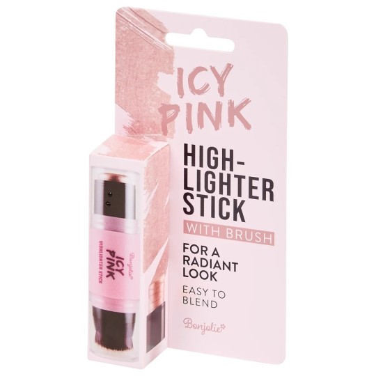 Bonjolie Glowstick Highlighter - Pommettes - 6.8g -Icy Pink