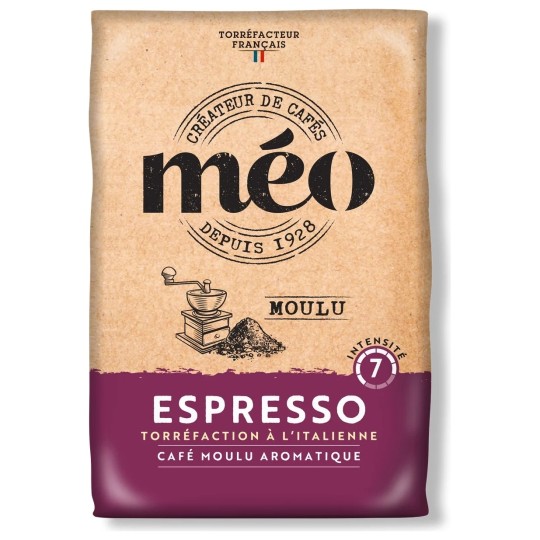 MEO قهوة إسبرسو مطحونة شدة 7 - 500غ