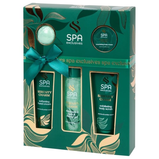 Spa Exclusives Serenity Charm Coffret Cadeau Soin Corps - 5 Pièces