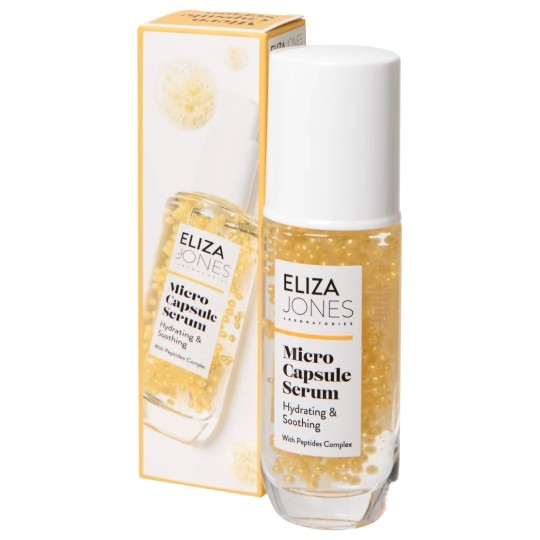 Eliza Jones Microcapsule de Sérum Visage Végane avec Complexe Peptide - 30ml