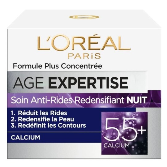 L'Oréal Paris Age Expertise Crème 55+ Soin - 50ml - Nuit