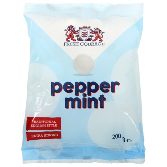 Fresh Courage Bonbons à la Menthe Poivrée - 200g