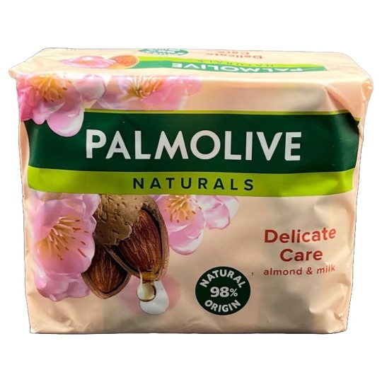 Palmolive Naturals Delicate Care Solid Soap - Hydrating Care - Pack Of 4 X 90g
