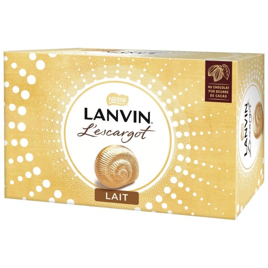 Lanvin Escargot Milk Chocolate Praline Heart - 164g